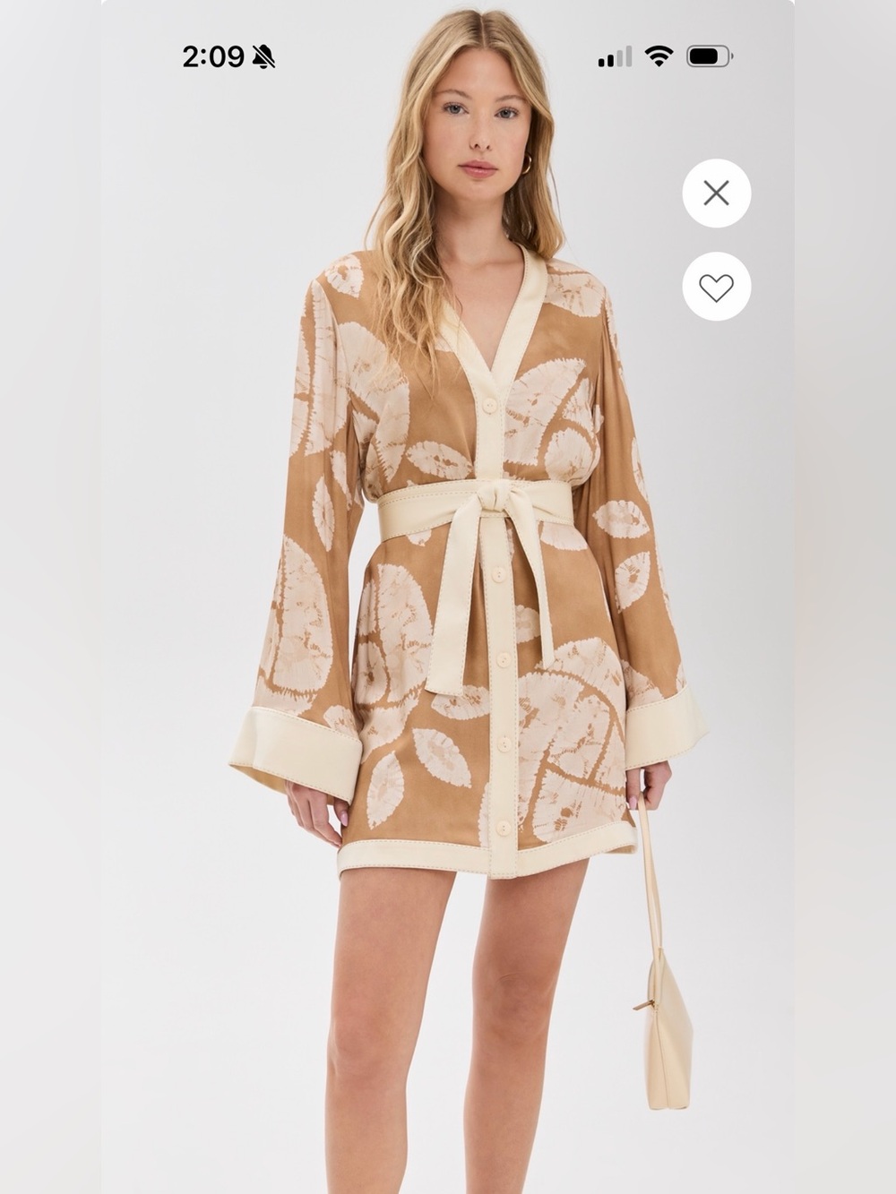 Alexis Marek Dress in Desert Sand